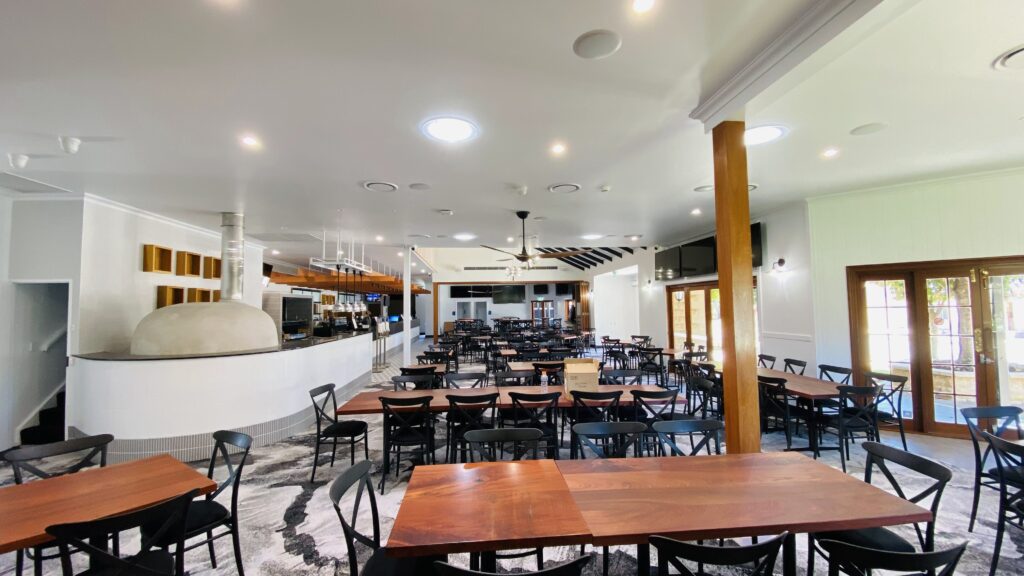 Commercial Interior Painting of Sunshine Coast Restaurant